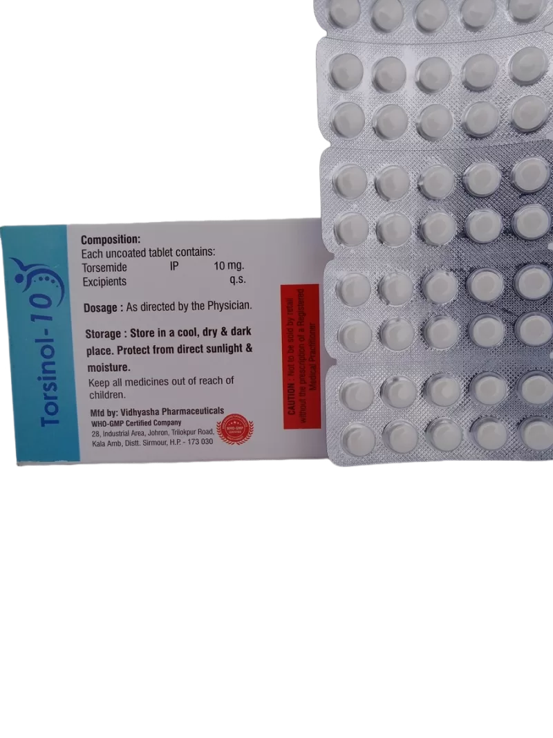 TORSINOL 10 MG - 10 TABLETS - Image 4
