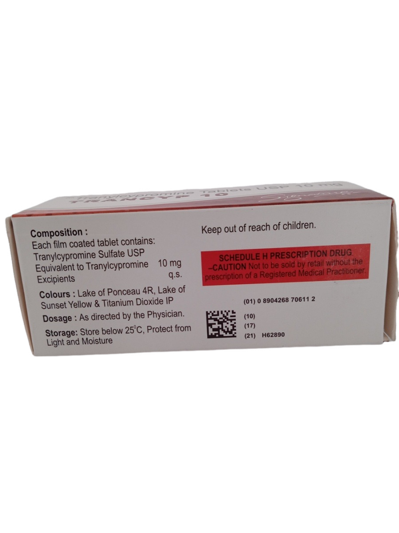 TRANCYP 10 MG - 10 TABLETS - Image 4