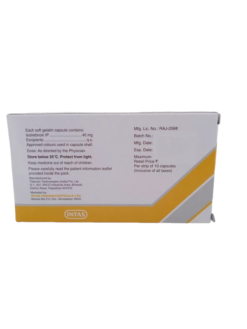 TRETIVA 40 MG - 10 CAPSULES - Image 4