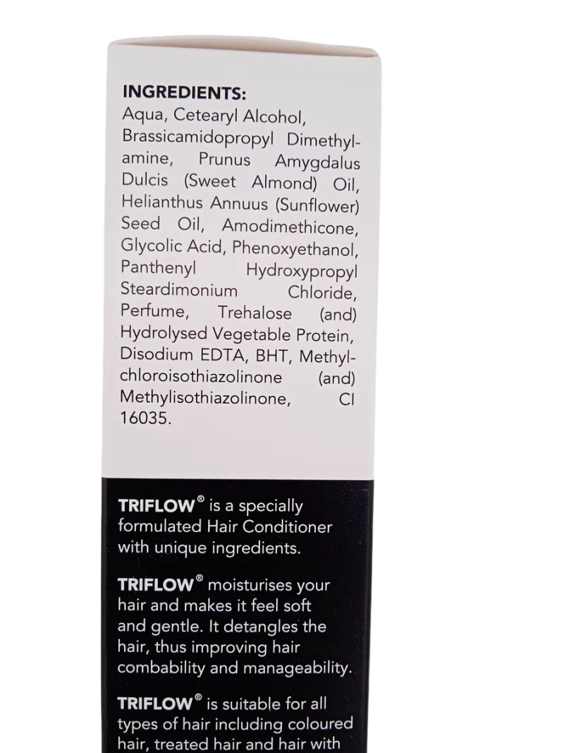 TRIFLOW HAIR CONDITIONER - 1 BOTTLE OF 150gm - Image 4