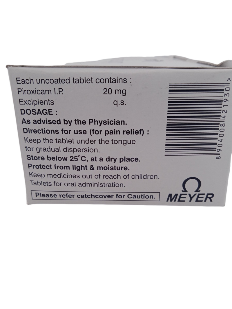 UGESIC 20 MG - 10 TABLETS - Image 2