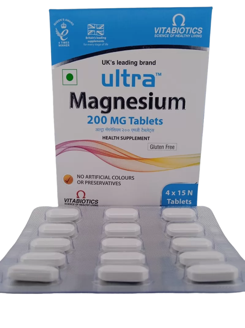 ULTRA MAGNESIUM 200 MG - 15 TABLETS - Image 2