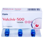 VALCIVIR 500MG - 3 TABLETS