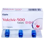 VALCIVIR 500MG - 3 TABLETS