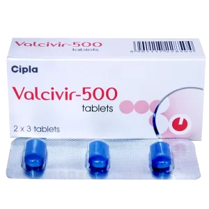 VALCIVIR 500MG - 3 TABLETS