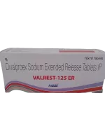 VALREST 125 ER - 10 TABLETS