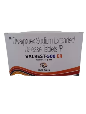 VALREST 500 ER - 10 TABLETS