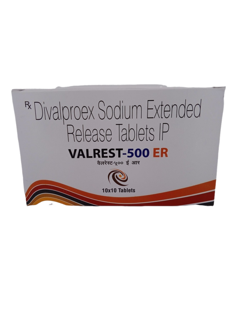 VALREST 500 ER - 10 TABLETS