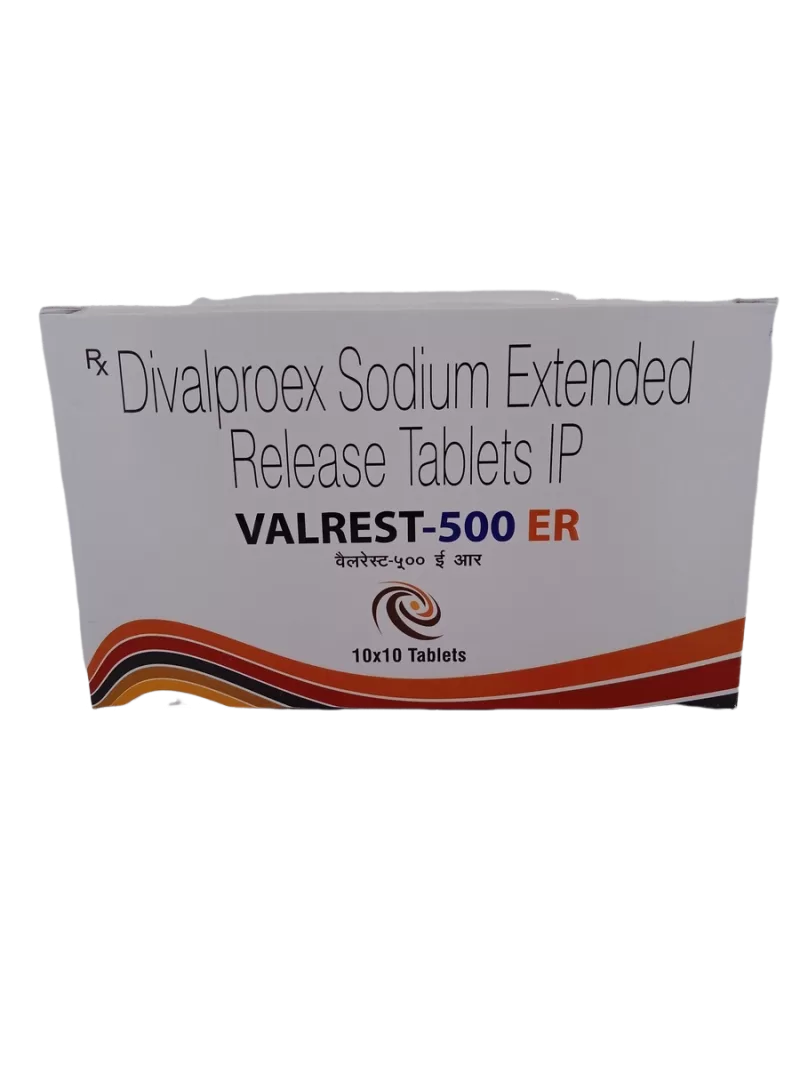VALREST 500 ER - 10 TABLETS