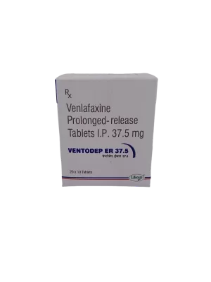 VENTODEP ER 37.5 MG - 10 TABLETS