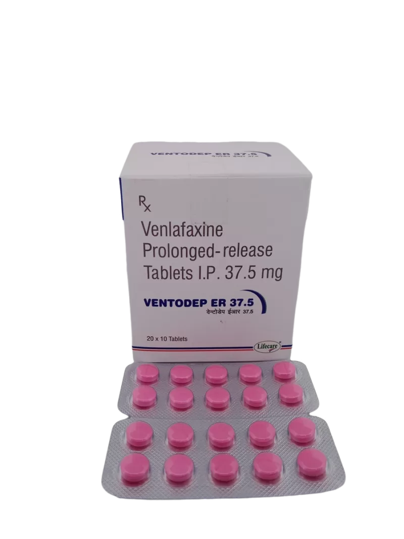 VENTODEP ER 37.5 MG - 10 TABLETS - Image 2