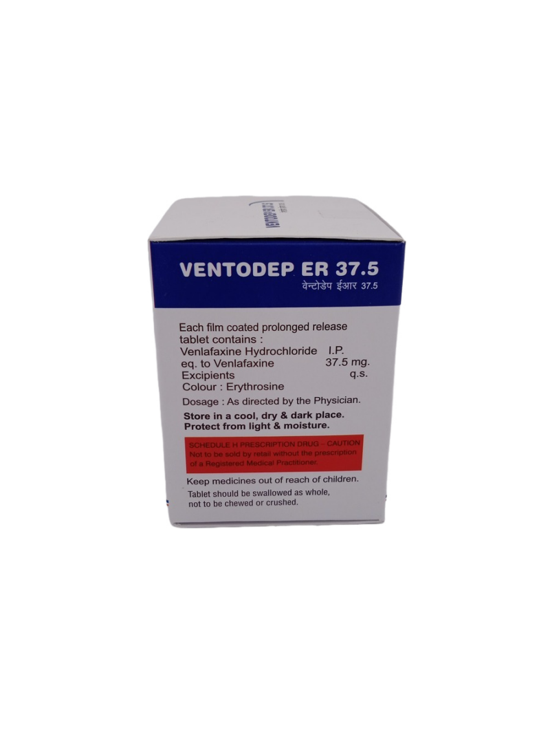 VENTODEP ER 37.5 MG - 10 TABLETS - Image 4