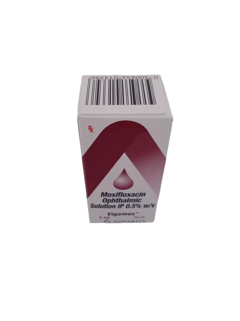 VIGAMOX 5 MG - 1 BOTTLE OF 5ML - Image 4