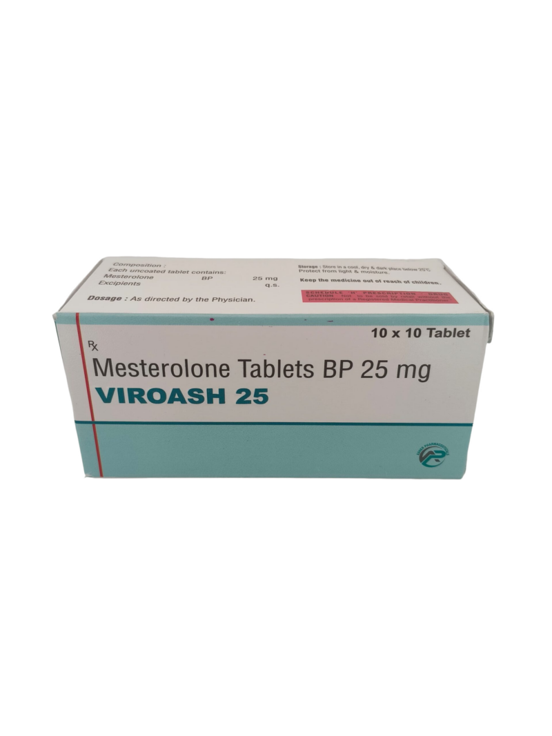 VIROASH 25 MG - 10 TABLETS