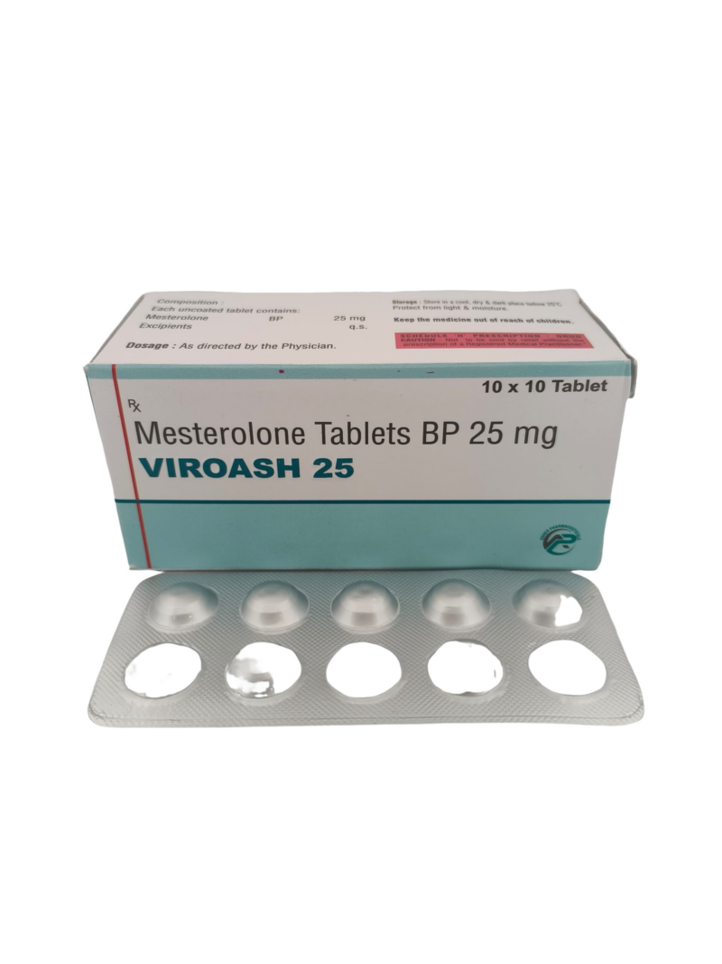 VIROASH 25 MG - 10 TABLETS - Image 2