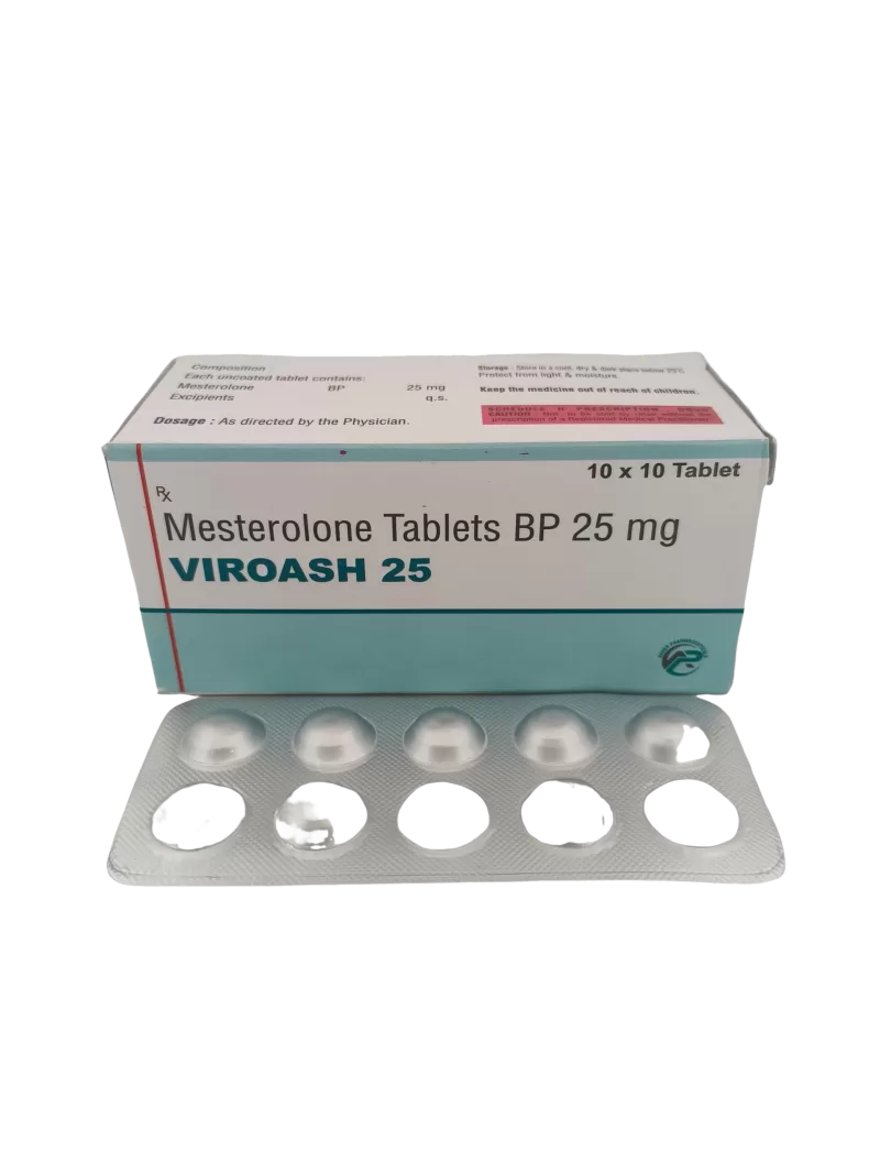 VIROASH 25 MG - 10 TABLETS - Image 2