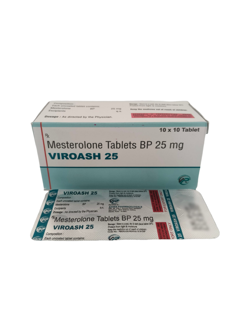 VIROASH 25 MG - 10 TABLETS - Image 3