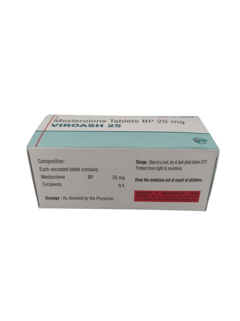 VIROASH 25 MG - 10 TABLETS - Image 4