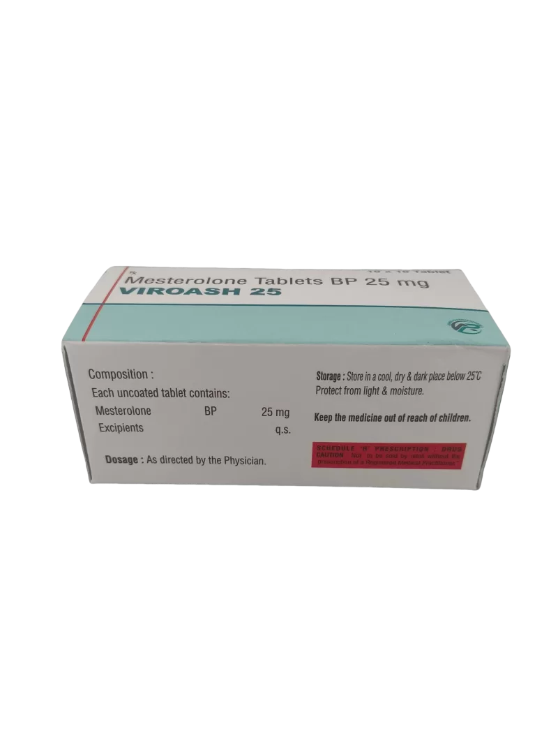 VIROASH 25 MG - 10 TABLETS - Image 4