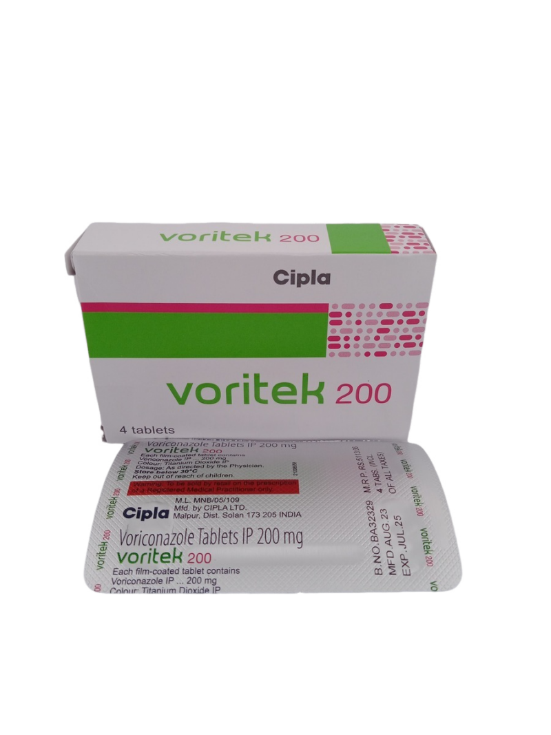 VORITEK 200 MG - 4 TABLETS - Image 3