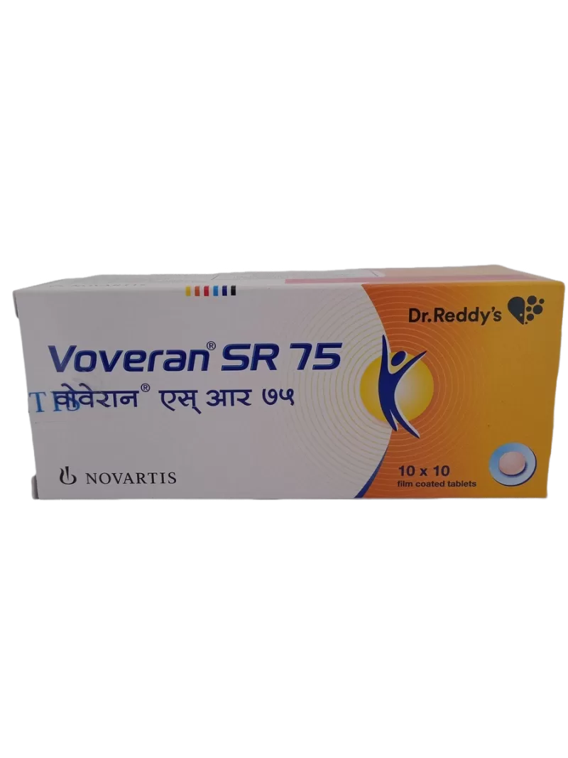 VOVERAN SR 75 - 10 TABLETS