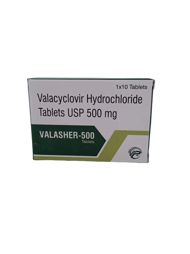 VALASHER 500 MG- 10 TABLETS
