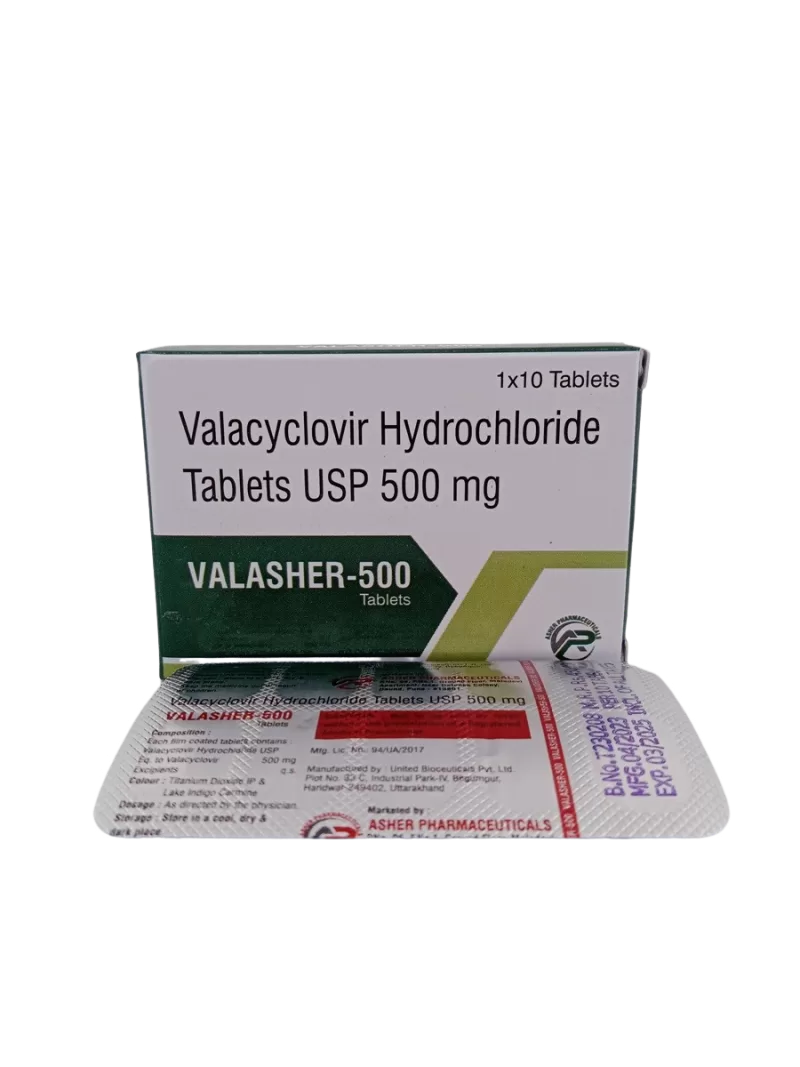 VALASHER 500 MG- 10 TABLETS - Image 2