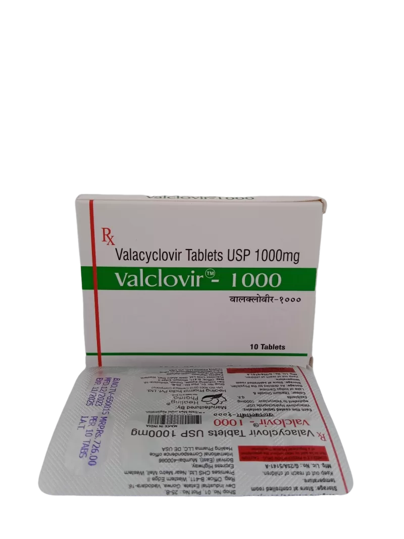 VALCLOVIR 1000 MG - 10 TABLETS - Image 3