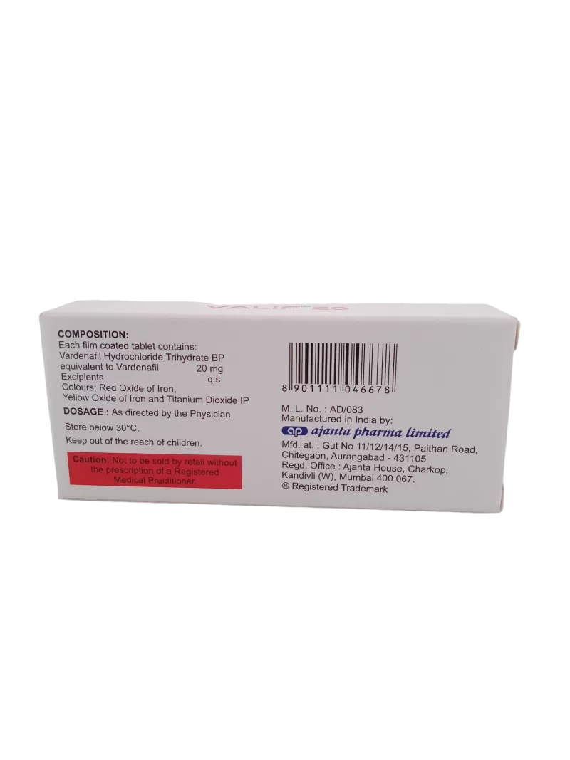 VALIF 20 MG - 10 TABLET - Image 4