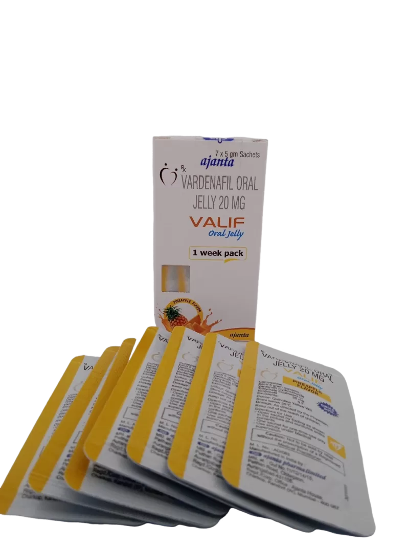 VALIF ORAL JELLY - 7 SACHET OF 5GM - Image 2