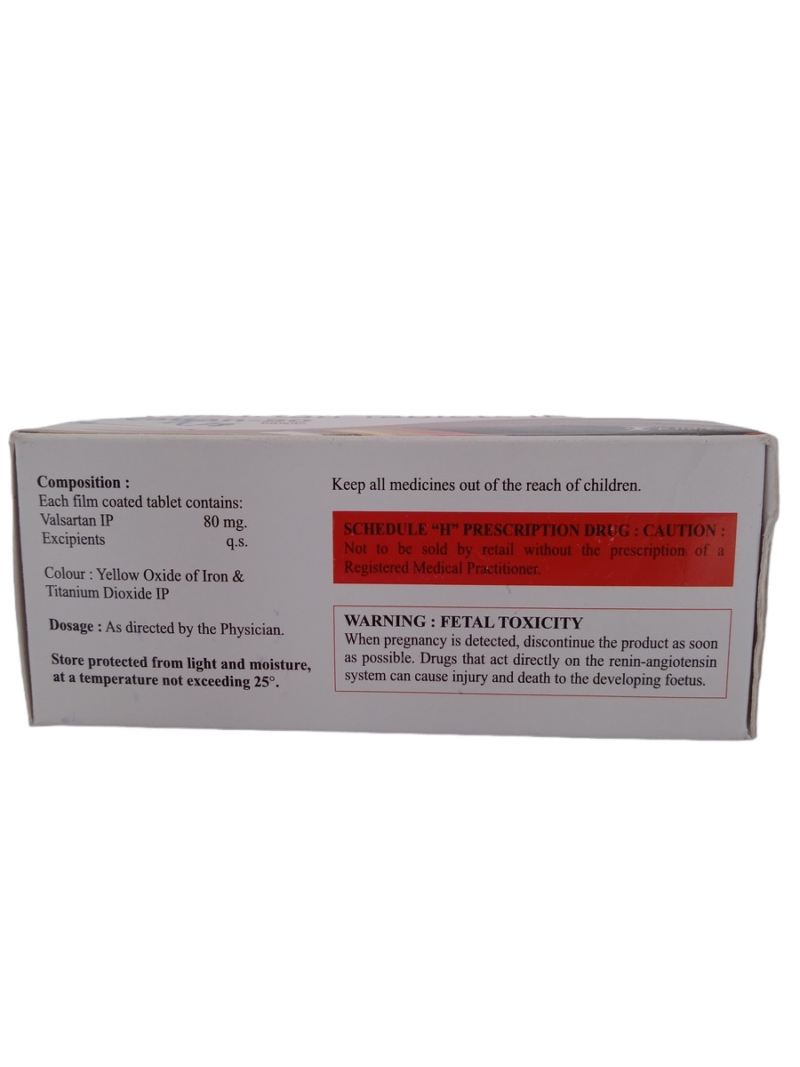 VALTAN 80 MG - 10 TABLETS - Image 4