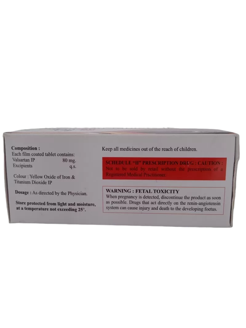 VALTAN 80 MG - 10 TABLETS - Image 4