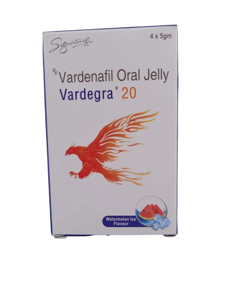 VARDEGRA 20 MG - 4 SACHETS