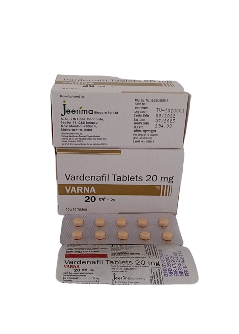 VARNA 20 MG - 10 TABLETS