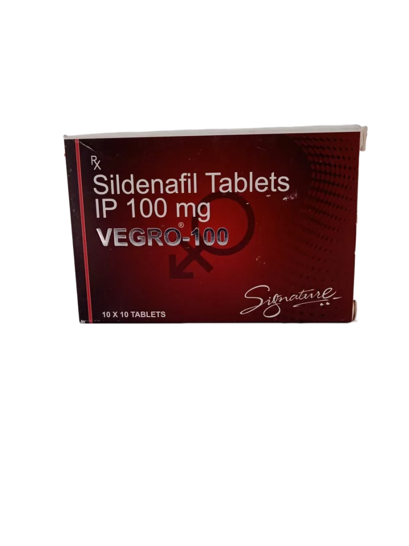 VEGRO 100 MG - 10 TABLETS