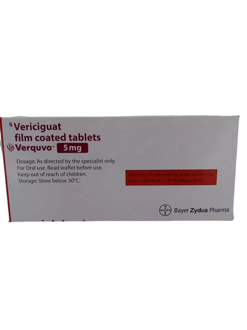 VERQUVO 5 MG - 14 TABLETS - Image 3