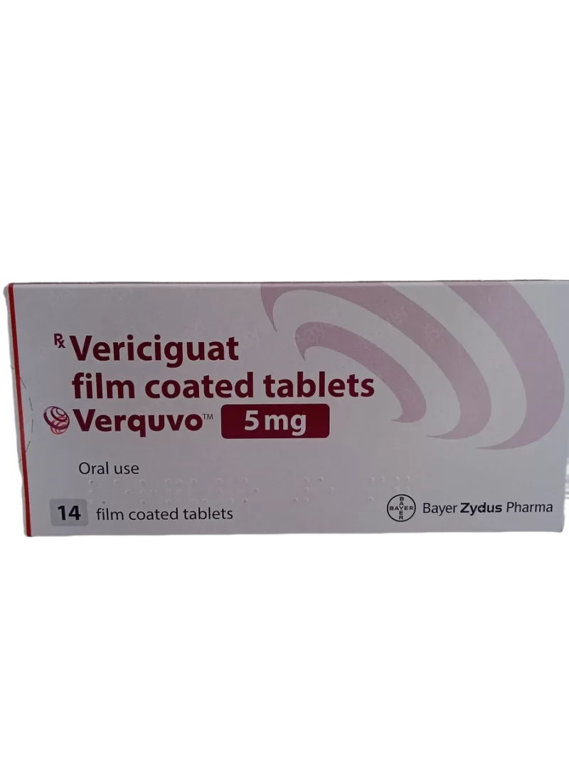 VERQUVO 5 MG - 14 TABLETS
