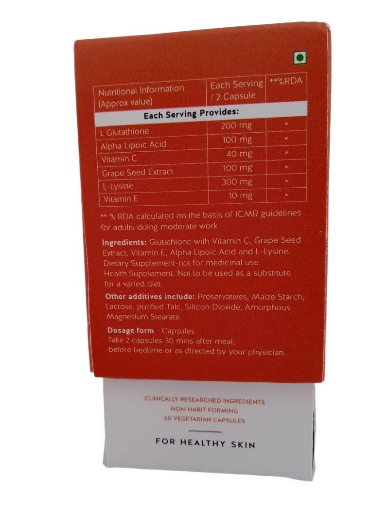 VESCA GLUTATHIONE - 1 BOTTLE - Image 2