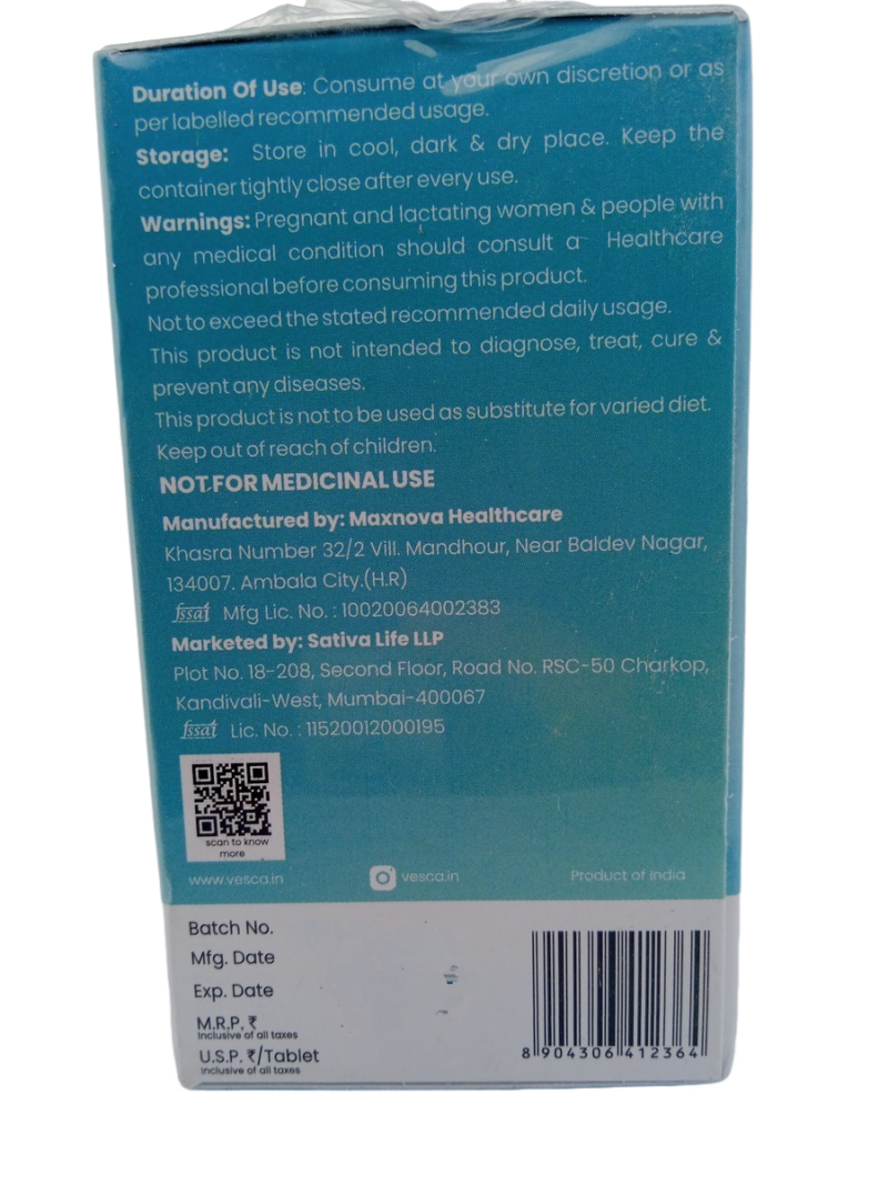VESCA OMEGA 3 - 60 TABLETS - Image 3