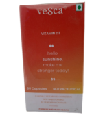 VESCA VITAMIN D3 - 60 CAPSULES