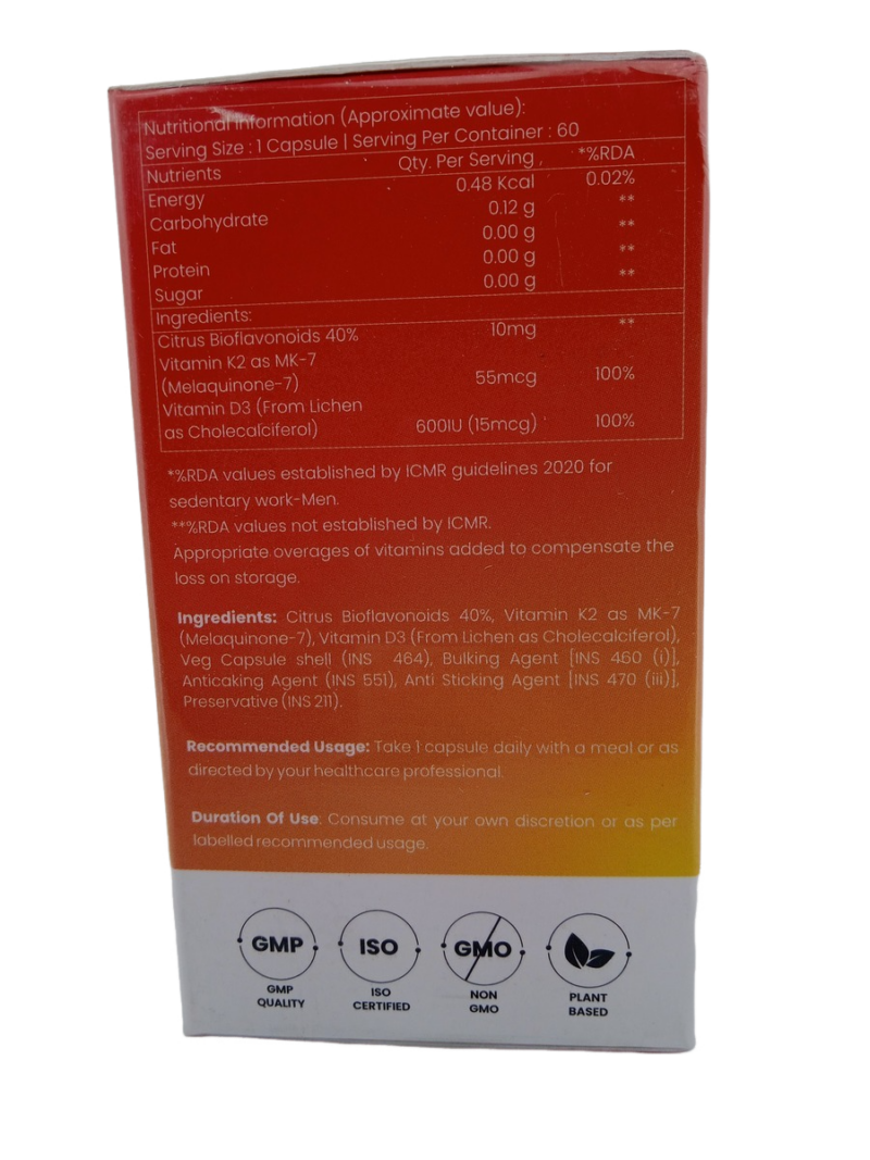 VESCA VITAMIN D3 - 60 CAPSULES - Image 4