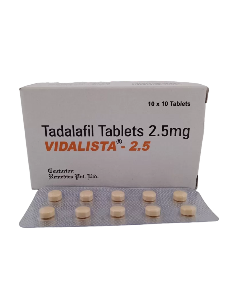 VIDALISTA 2.5 MG - 10 TABLETS - Image 2