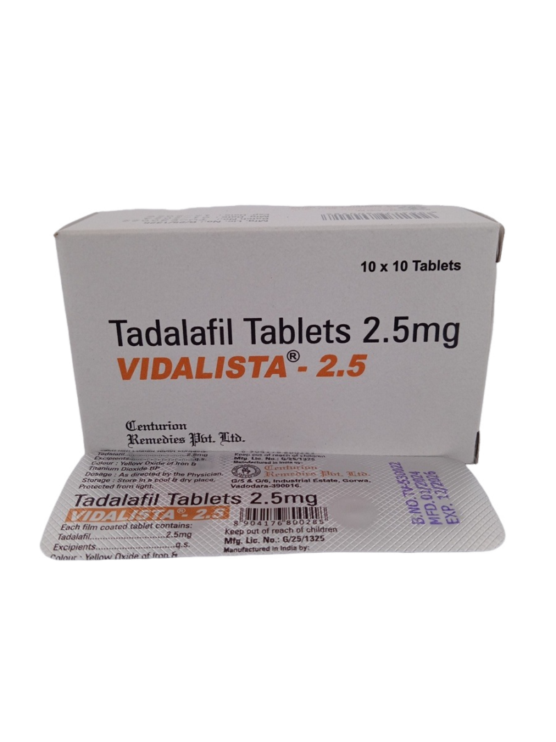 VIDALISTA 2.5 MG - 10 TABLETS - Image 3