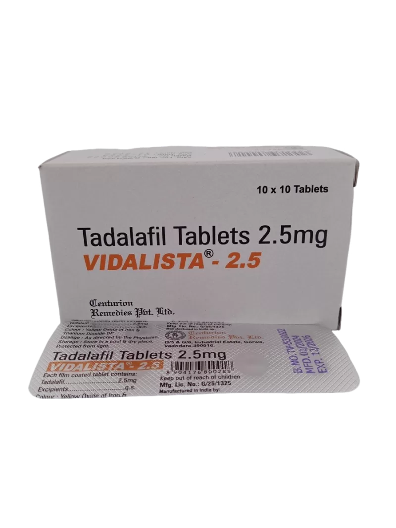 VIDALISTA 2.5 MG - 10 TABLETS - Image 3