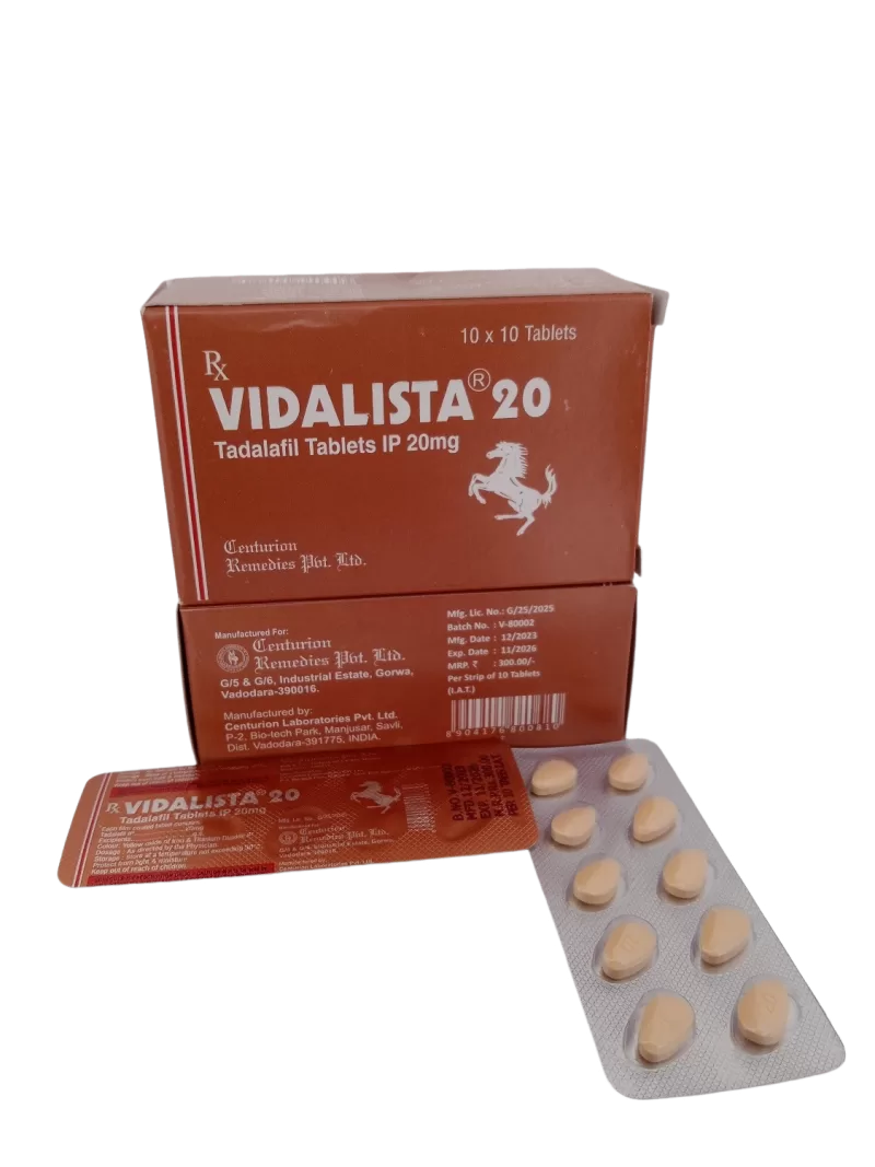 VIDALISTA 20 MG - 10 TABLETS