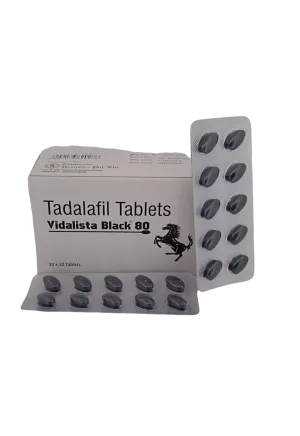 VIDALISTA BLACK 80 MG - 10 TABLETS