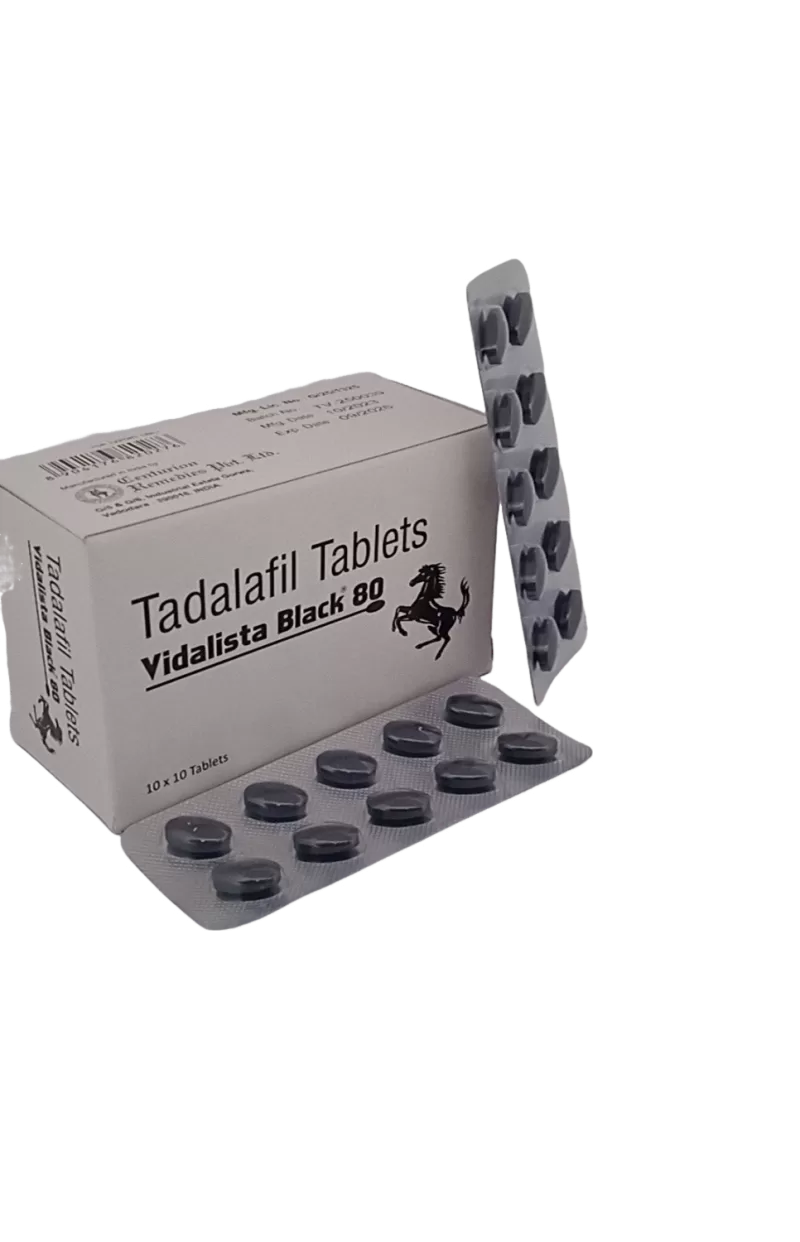 VIDALISTA BLACK 80 MG - 10 TABLETS - Image 2