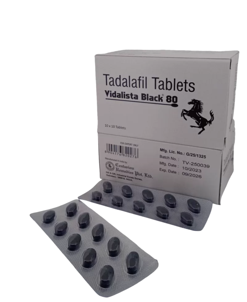 VIDALISTA BLACK 80 MG - 10 TABLETS - Image 4
