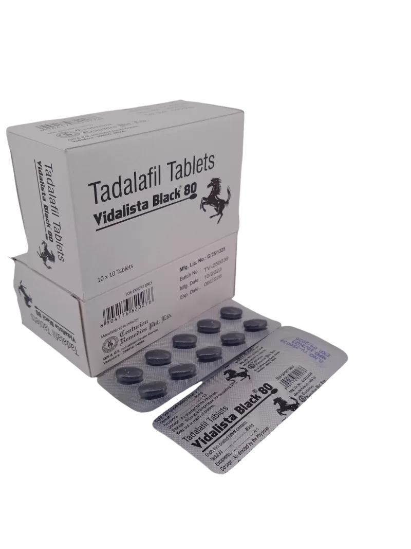 VIDALISTA BLACK 80 MG - 10 TABLETS - Image 3