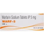 WARF 5MG - 30 TABLETS